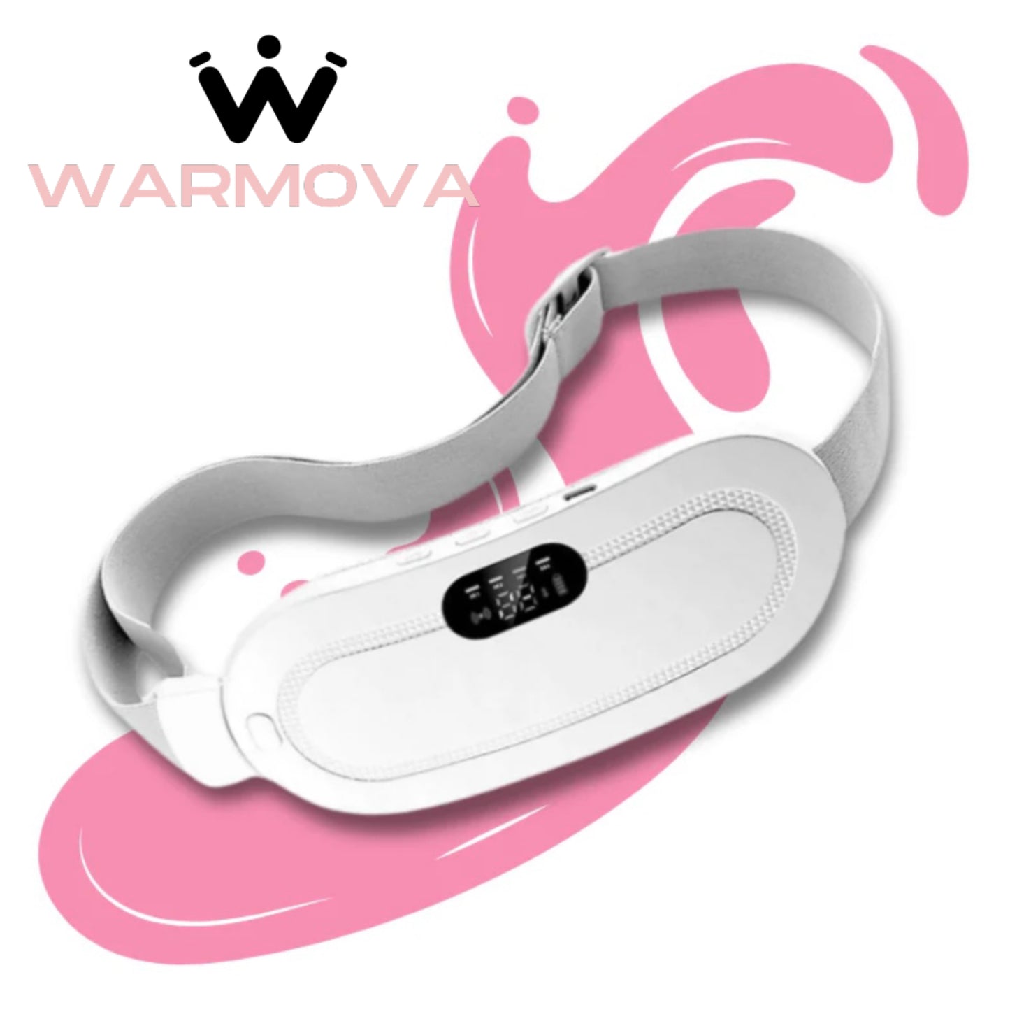 Ceinture Chauffante Massante – Soulagement des Règles & Détente Menstruelles 🔥💖